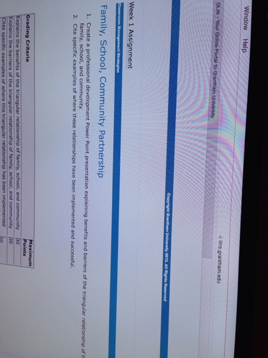 Solved Window Help Ims Grantham Edu GLife Your Online Chegg