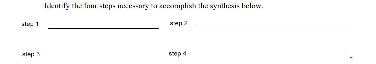 Solved 48. Identify the four steps necessary to accomplish | Chegg.com