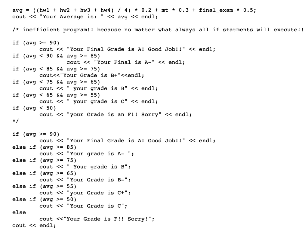 Solved Check the attached program that I developed in the | Chegg.com