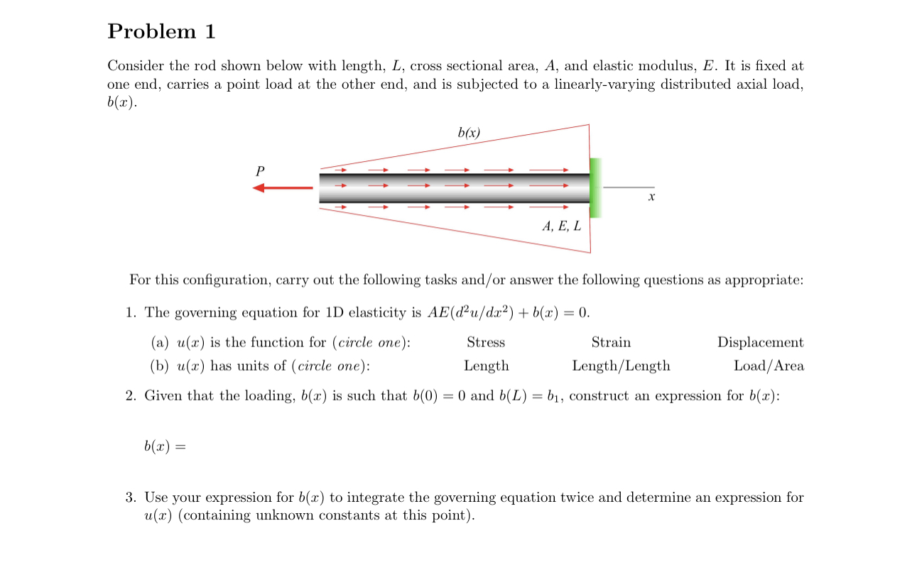 Solved This Is One Problem With MULTIPLE Parts. Please | Chegg.com