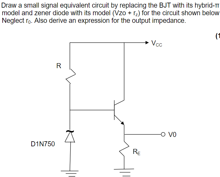draw the zener equivalent circuit scoobydoovanname
