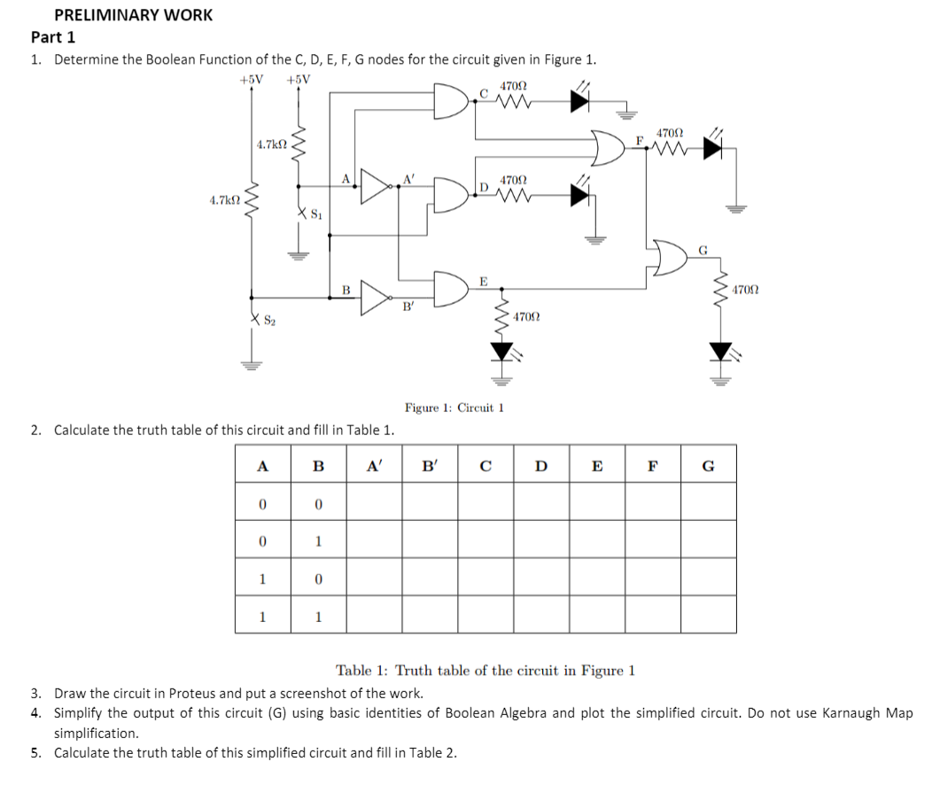 Solved OBJECTIVE Use of logic gates for implementing logic | Chegg.com