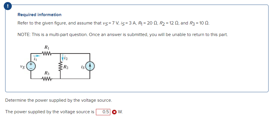 Solved ! Required information Refer to the given figure, and | Chegg.com