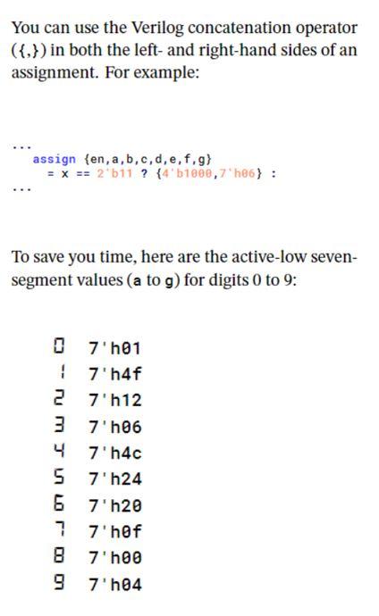 Solved Provide system Verilog code for Two SPST N.O. | Chegg.com