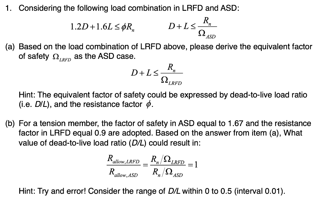 solved-considering-the-following-load-combination-in-lrfd-chegg