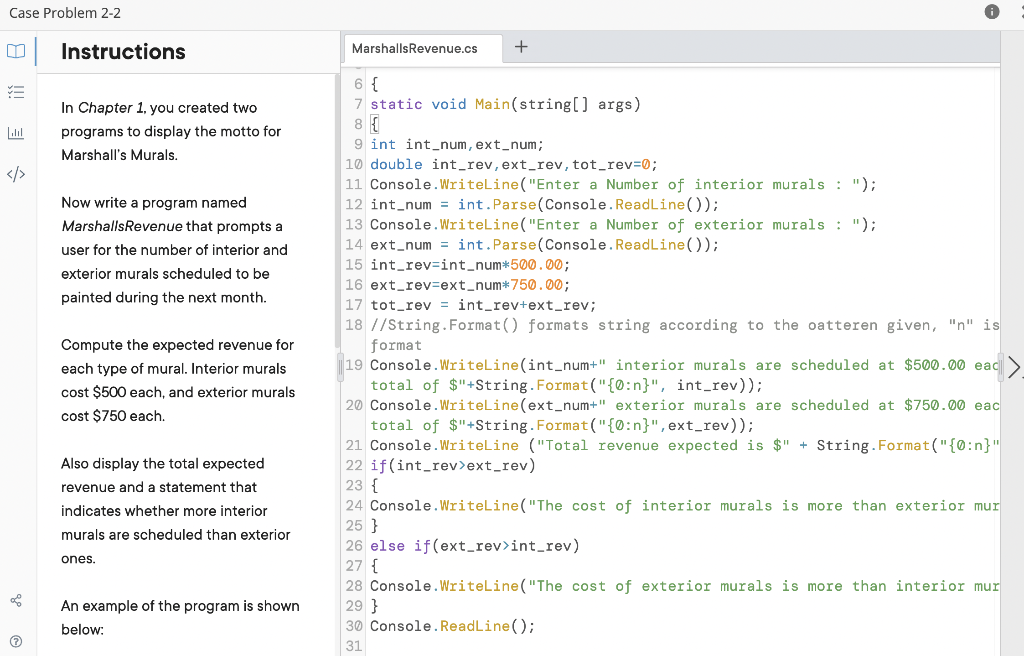 Solved This Is The Code I Wrote, But Missing Some Points Not | Chegg.com