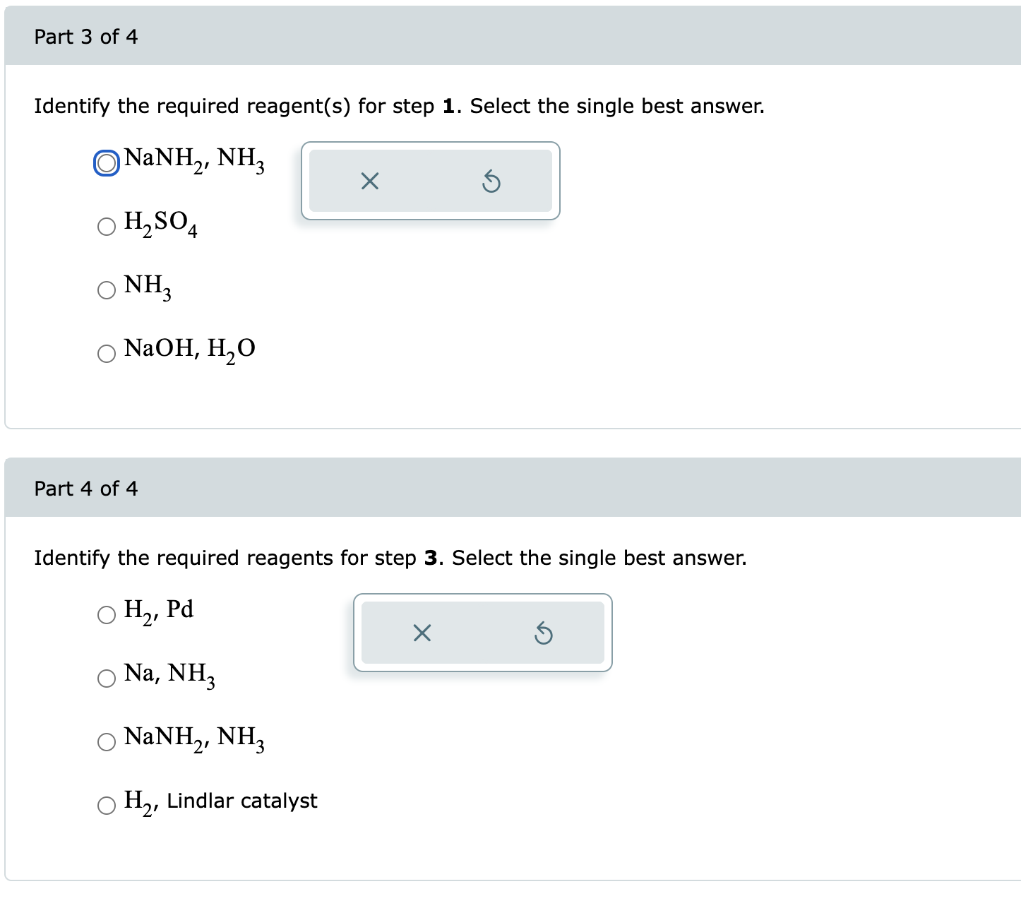 Solved Complete the following reaction scheme. Part 1 of 4 | Chegg.com