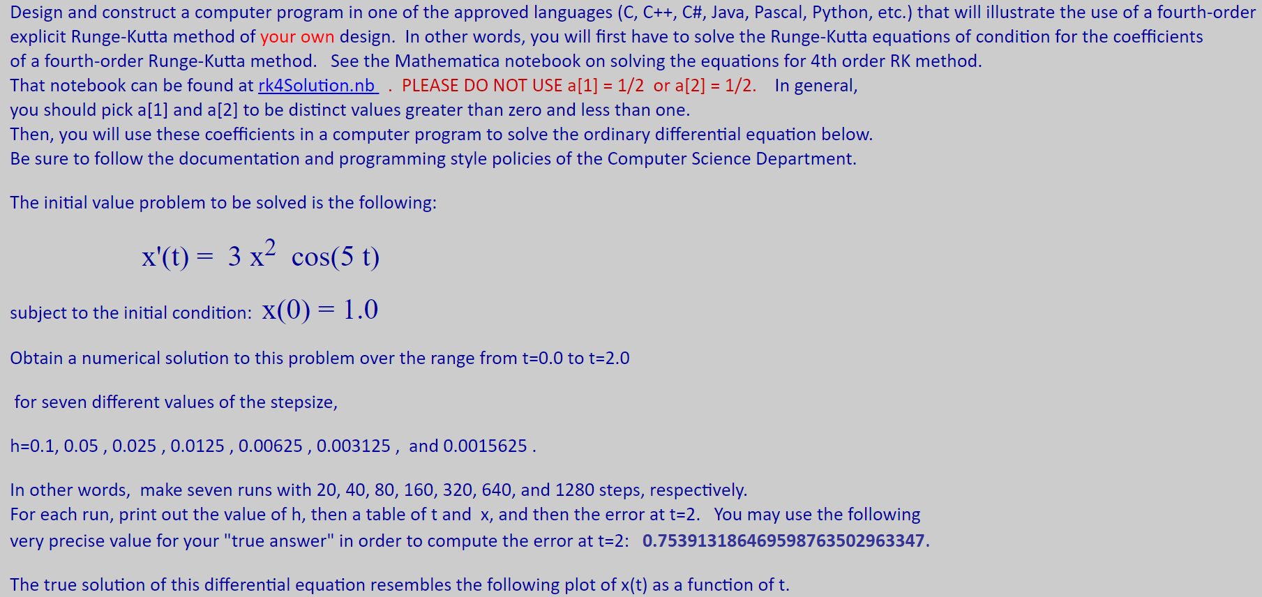 Solved Design and construct a computer program in one of the | Chegg.com