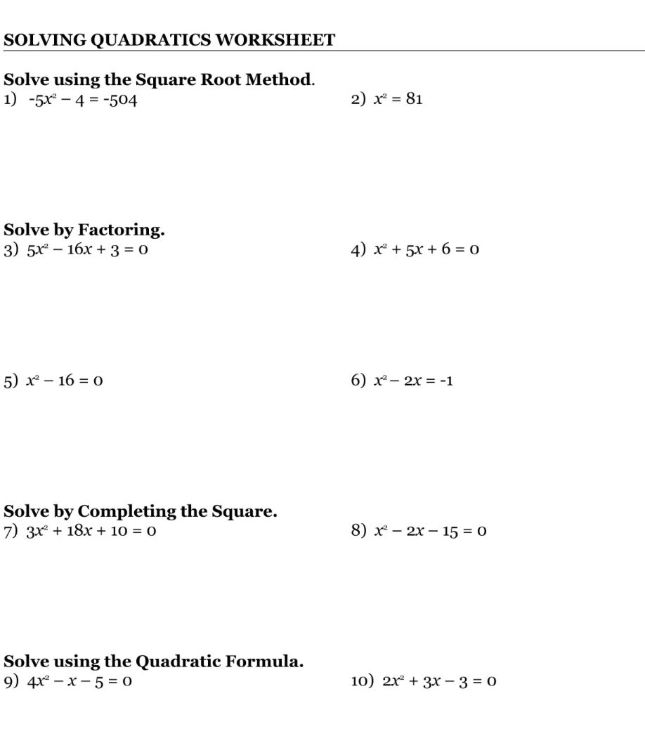 solve-quadratics-by-factoring-worksheet