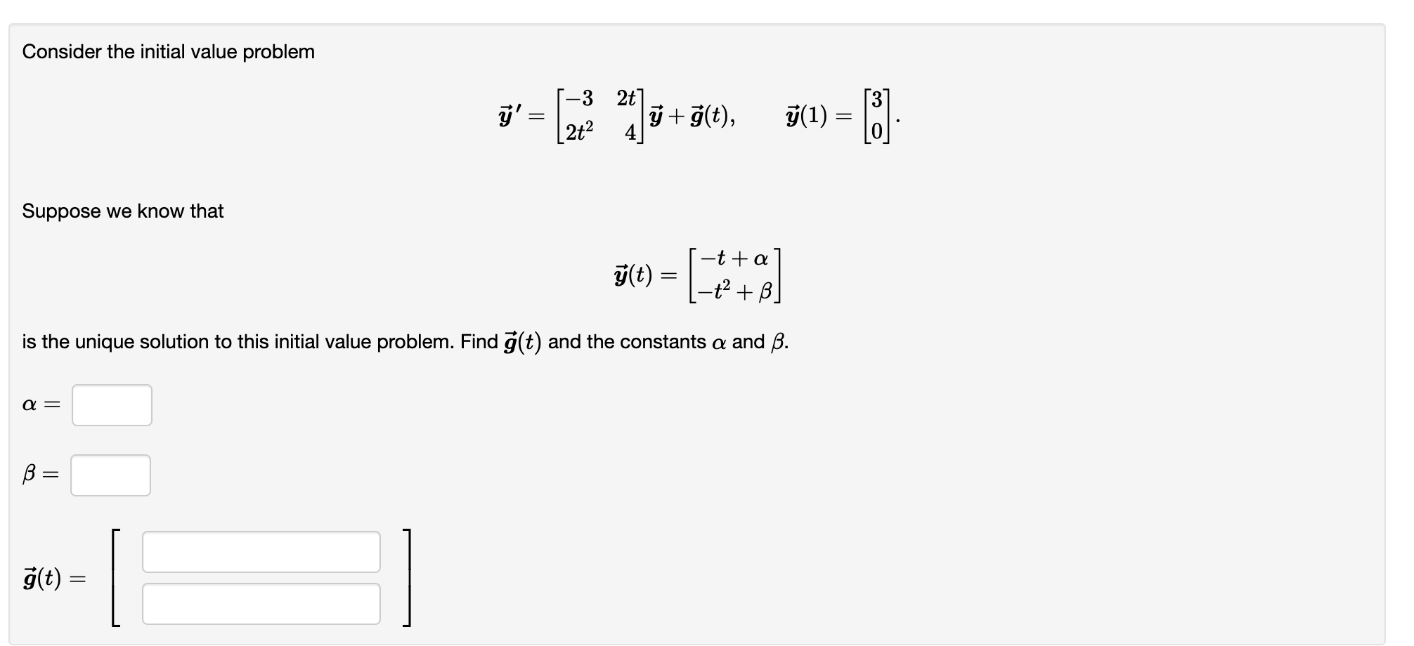 Solved Consider the initial value problem | Chegg.com