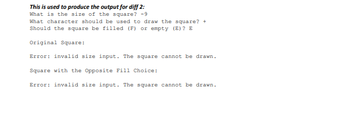Solved Draw Square Overview For this daily, write a function | Chegg.com