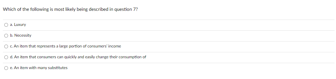 Solved Use the following information to answer questions 6 | Chegg.com