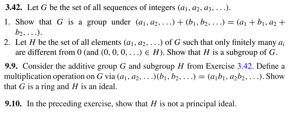 Solved 1. Show that G is a group under | Chegg.com