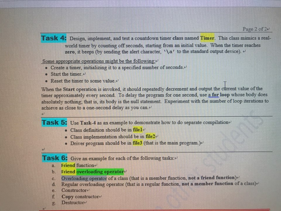 Solved This Is C Programming And I Need Perfect Work I Chegg Com