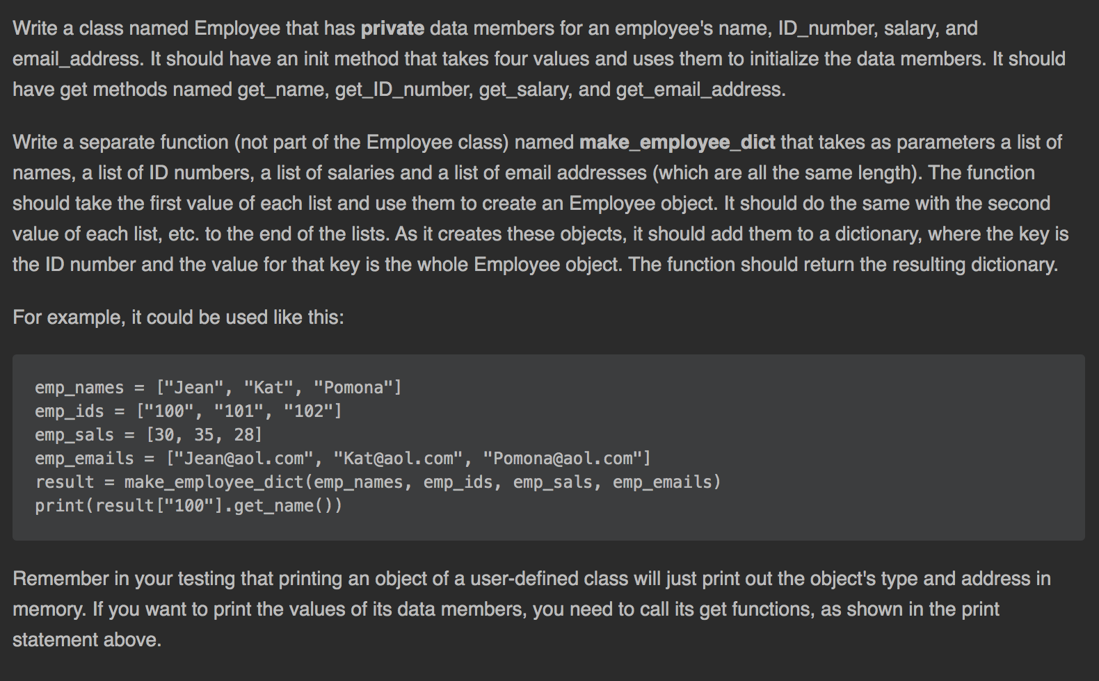 solved-write-a-class-named-employee-that-has-private-data-chegg