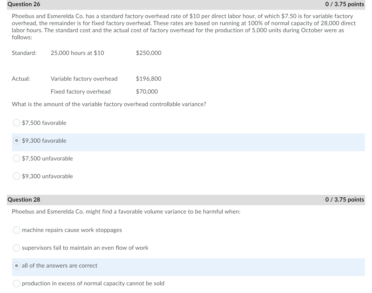 Solved These are all questions I got wrong when reviewing | Chegg.com