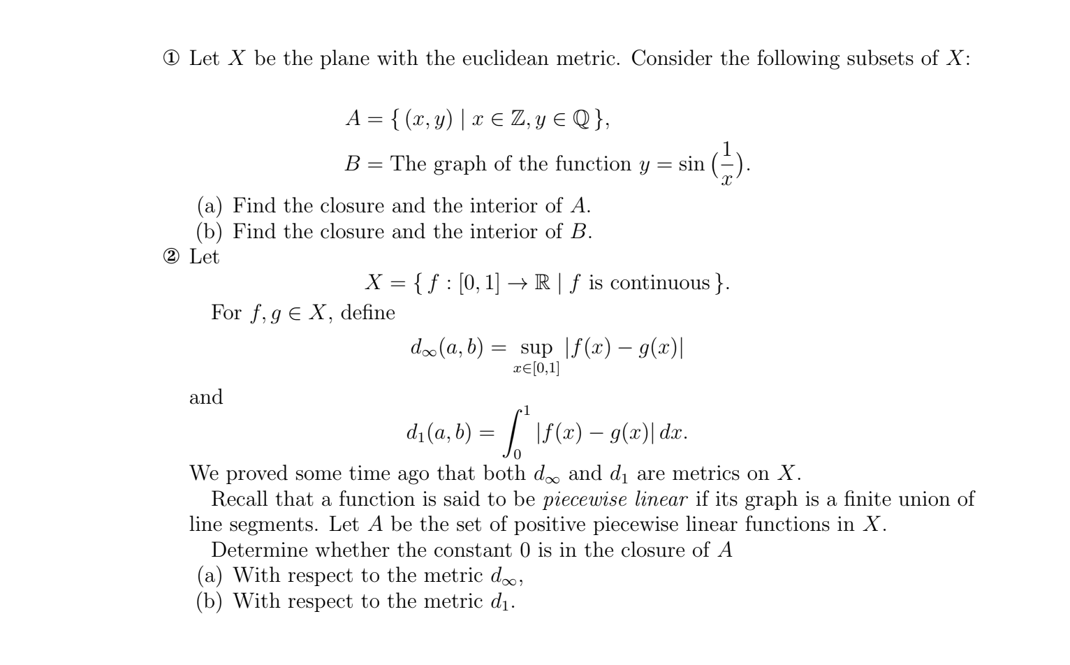Topology please write the proof logically. every | Chegg.com | Chegg.com