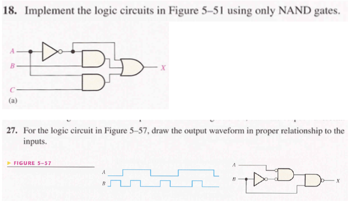 Solved 6. Develop the truth table for each circuit in Figure | Chegg.com