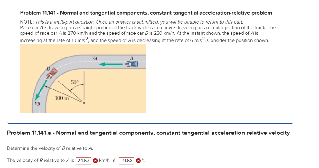 solved-problem-11-141-normal-and-tangential-components-chegg