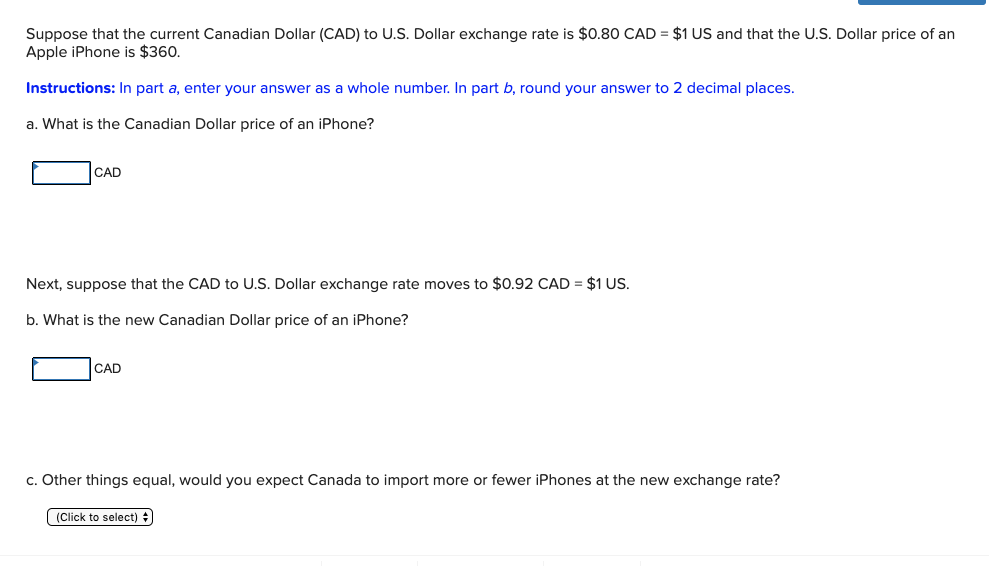 Solved 1 US And That The U S Dollar Price Of An Suppose Chegg canadian-dollar-outlook-usd-cad-drops-to-support-will-it-break-out