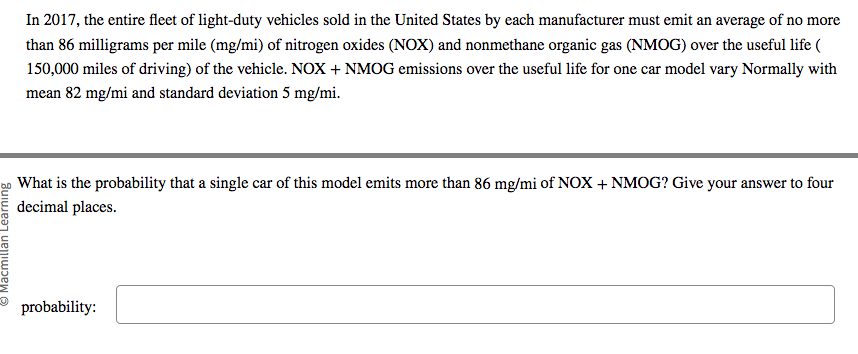 Solved In 2017, the entire fleet of light-duty vehicles sold | Chegg.com