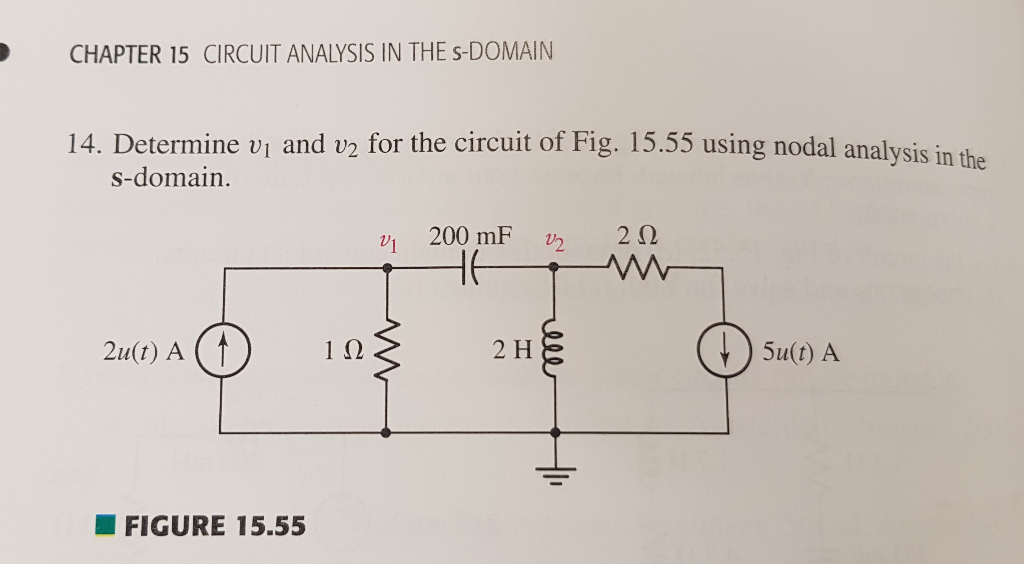 Solved Chapter 15 Circuit Analysis In The S Domain For The Chegg Solved Chapter 15 Circuit Analysis In The S Domain For The Chegg