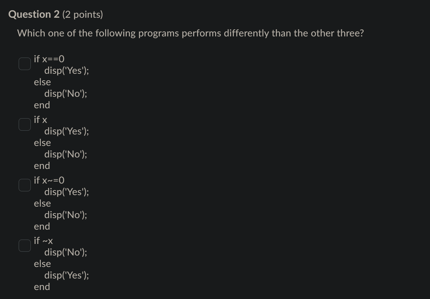 Solved For the following program, what should be A and B | Chegg.com