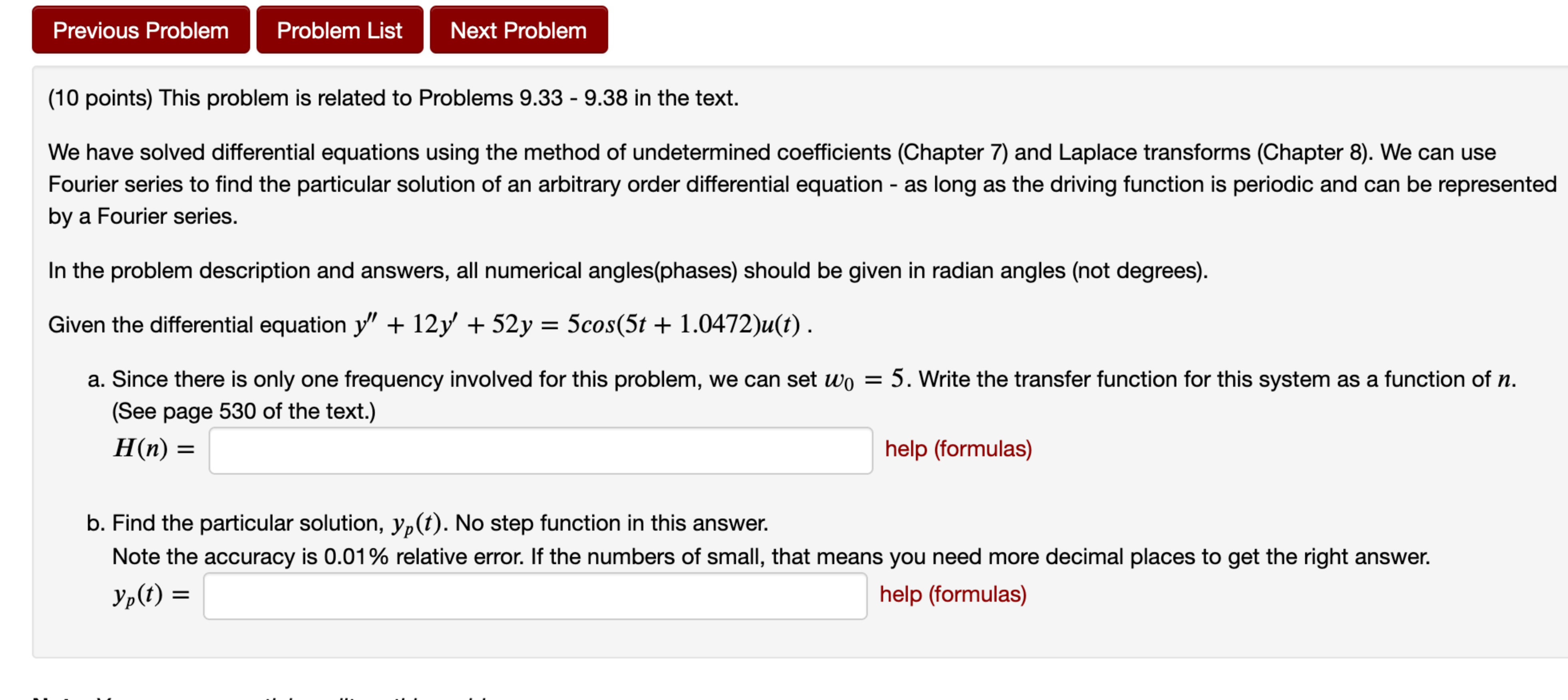 Solved (10 ﻿points) ﻿This problem is related to Problems | Chegg.com