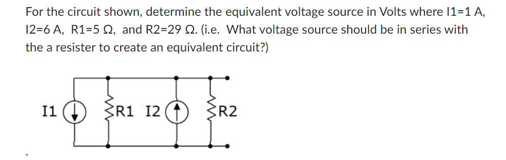 Solved For The Circuit Shown, Determine The Equivalent | Chegg.com