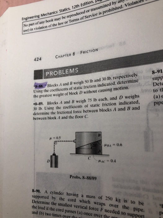 Solved Engineering Mechanics: Statics, 12th Edition, pU No | Chegg.com