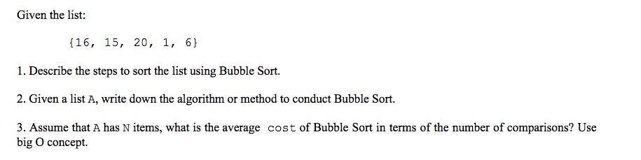 Solved JAVA please answer all 3 | Chegg.com