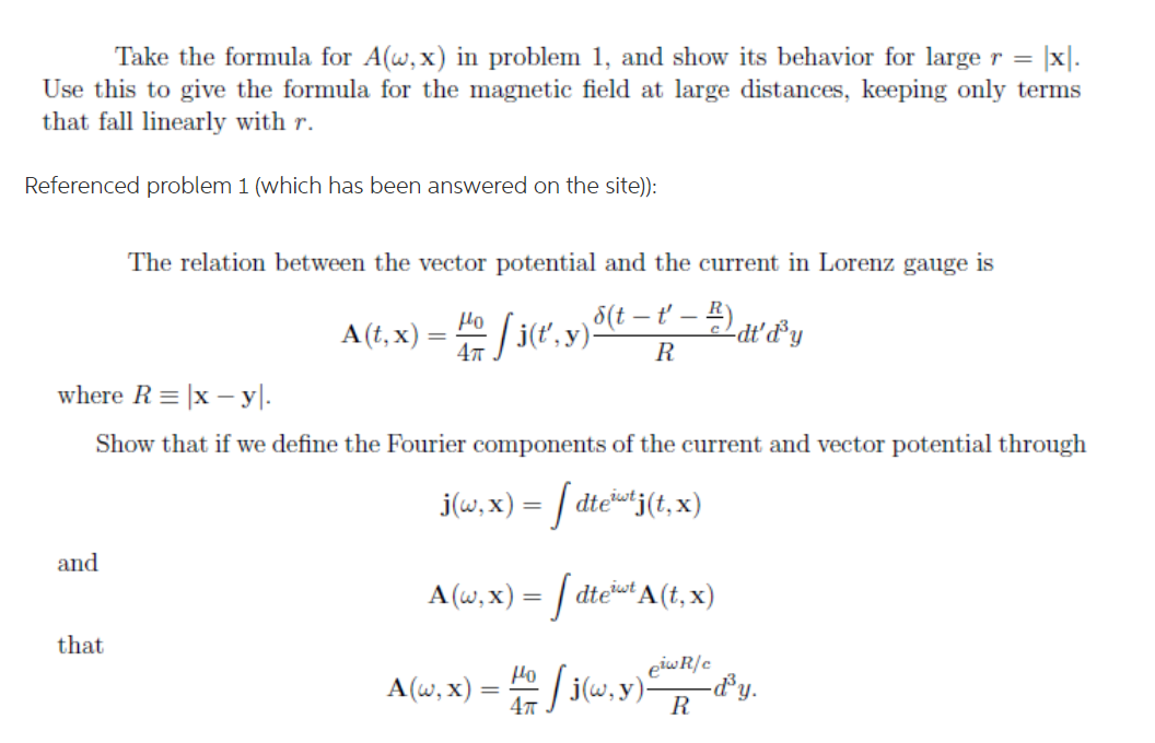 Solved = Take the formula for Alw.x) in problem 1, and show | Chegg.com