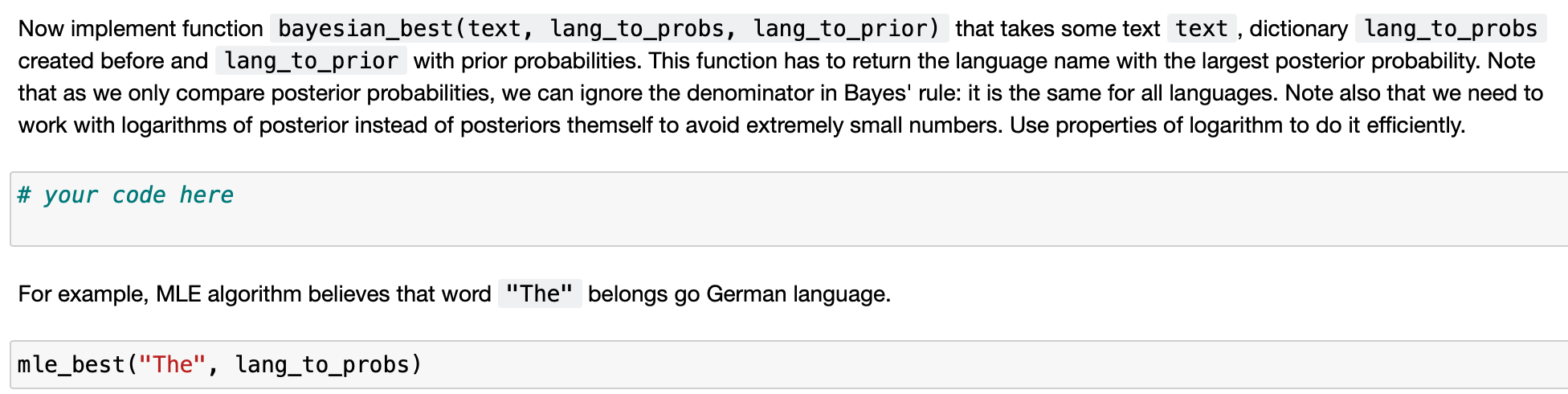 you will develop your own classification algorithm | Chegg.com