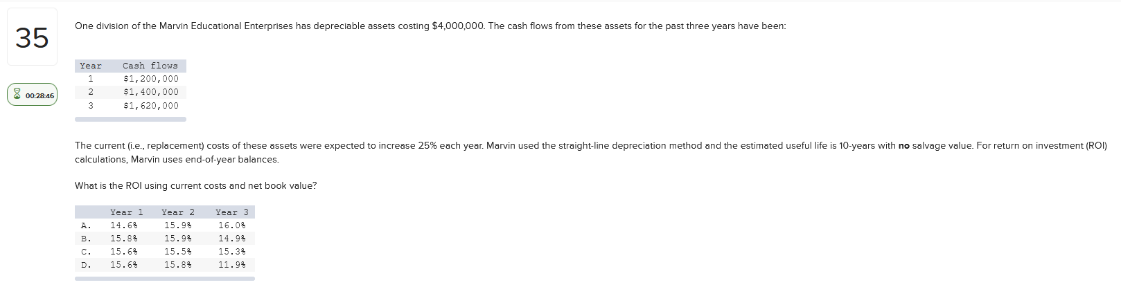 Solved One division of the Marvin Educational Enterprises | Chegg.com