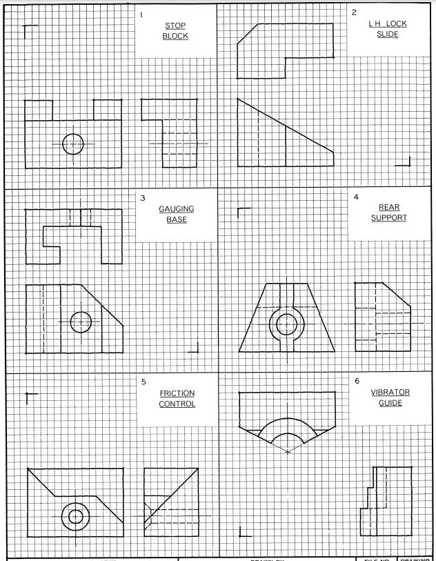 Solved How to draw the missing views? Needing some guidance | Chegg.com