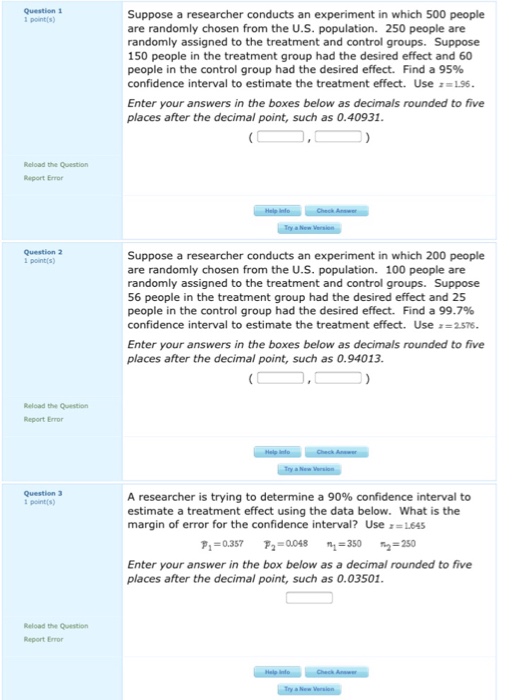 Solved Suppose a researcher conducts an experiment in which | Chegg.com