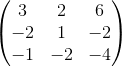 Solved A = G is 6-8 Determine if the given matrix | Chegg.com