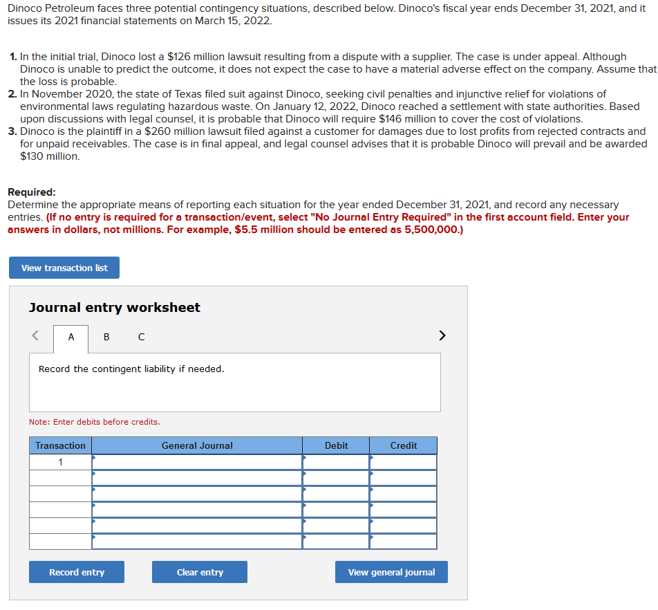 solved-dinoco-petroleum-faces-three-potential-contingency-chegg