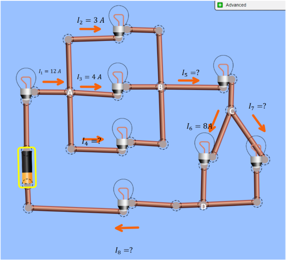 Solved En El Siguiente Circuito Calcular Las Corrientes | Chegg.com