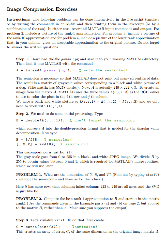 Solved SIMPLY TRY AND SOLVE for some or all problems 1 - 7 | Chegg.com