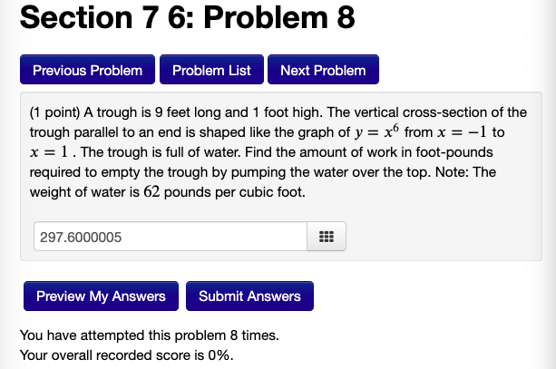 solved-1-point-a-trough-is-9-feet-long-and-1-foot-high-chegg