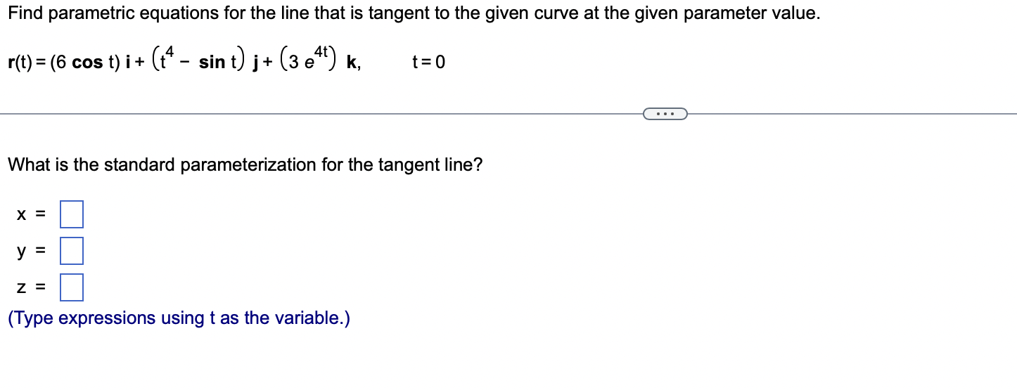 Solved Find parametric equations for the line that is | Chegg.com