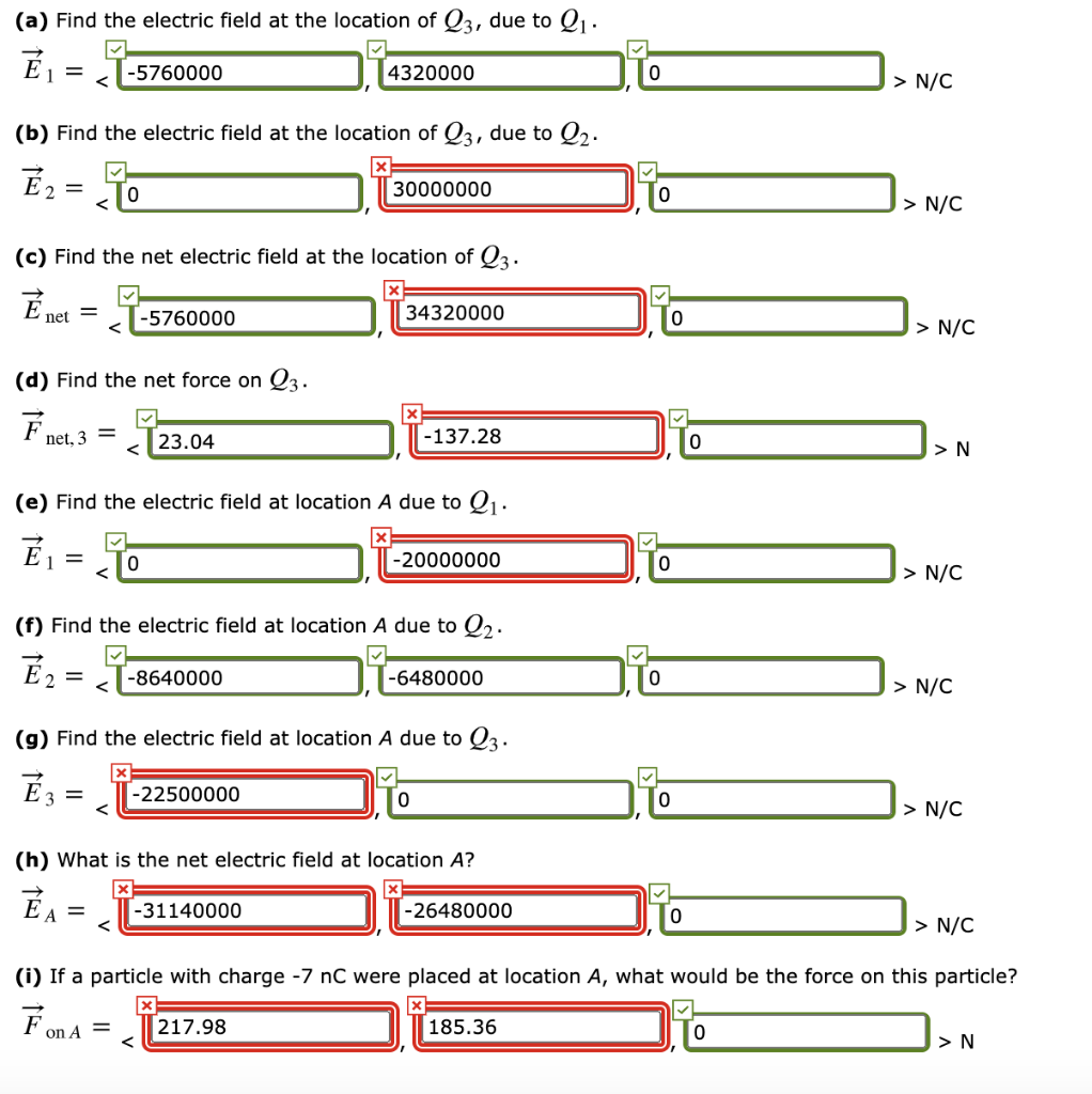 solved-at-a-particular-moment-three-charged-particles-are-chegg