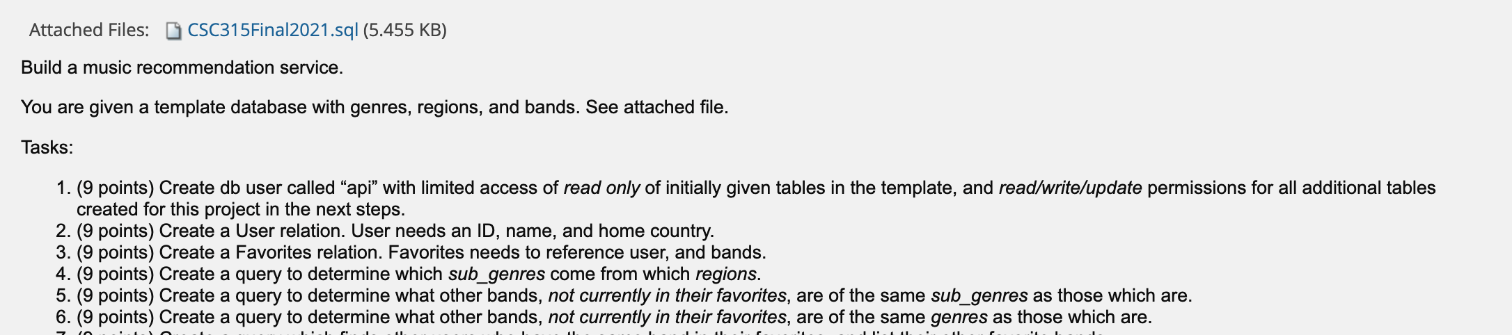 Solved Here is the code of the sql file Please so all | Chegg.com