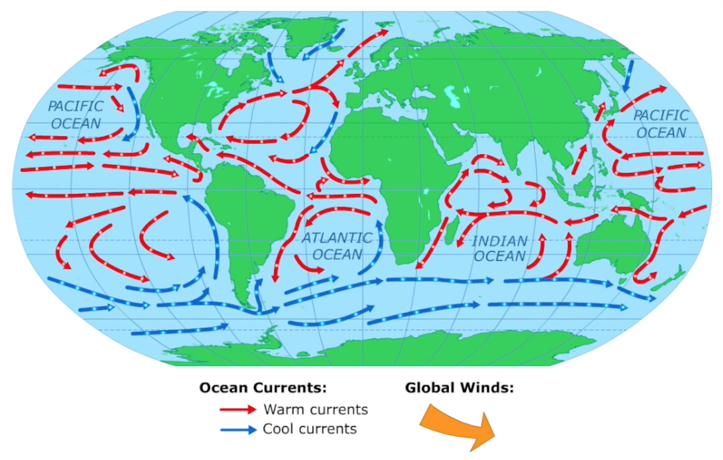 Ocean currents. Карта течений. Морские течения. Течение Гольфстрим на контурной карте. Карта течений земли.