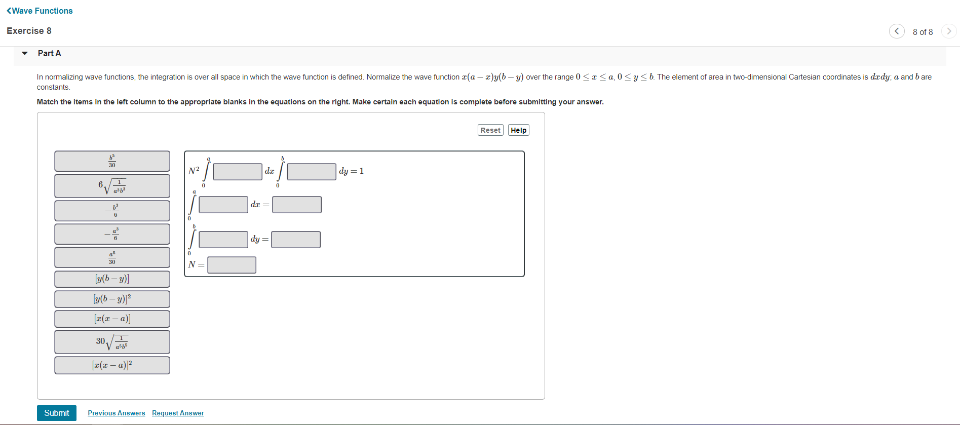 Solved Part A In Normalizing Wave Functions The Chegg Solved Part A In Normalizing Wave Functions The Chegg
