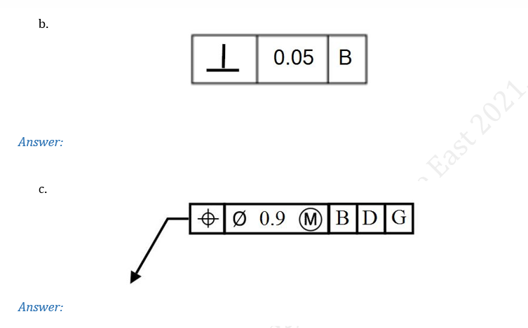 Solved Question 9. How to read the following symbols and | Chegg.com