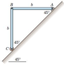 Solved The two identical uniform bars are released from rest | Chegg.com