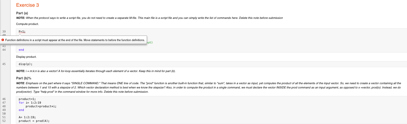 Solved Exercise 1 A=[-8 -3 5; -2 5 8;-1 3 9] B=[-5 -8 16;-6 | Chegg.com