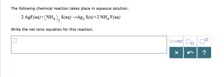 Solved The following chemical reaction takes place in | Chegg.com